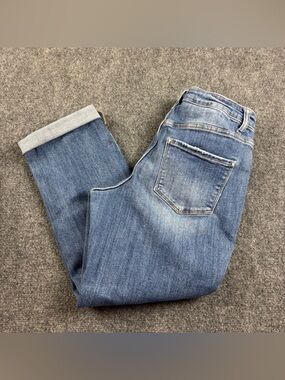 LOVERVET by Vervet Women’s Straight Leg Jeans Distressed size: 31 - 13